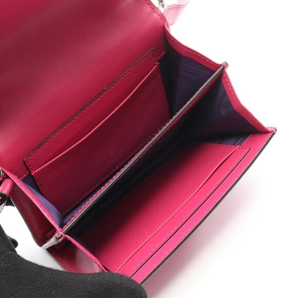 GUCCI Pink Leather Shoulder Bag - Picture 3 of 7